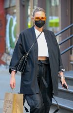 GEORGINA BURKE Out Shopping at Bloomingdale