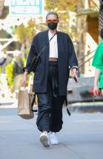 GEORGINA BURKE Out Shopping at Bloomingdale