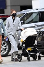 GIGI HADID and HELENA CHRISTENSEN Out in New York 04/13/2021