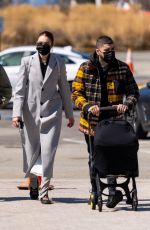 GIGI HADID and Zayn Malik Out in New York 04/13/2021