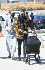 GIGI HADID and Zayn Malik Out in New York 04/13/2021