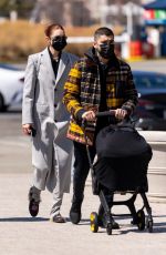 GIGI HADID and Zayn Malik Out in New York 04/13/2021