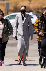 GIGI HADID and Zayn Malik Out in New York 04/13/2021