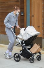 GIGI HADID at Washington Square Park in New York 03/31/2021