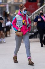 GIGI HADID Out and About in New York 04/20/2021