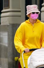 GIGI HADID Out in New York 04/01/2021