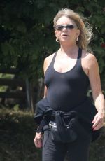 GOLDIE HAWN Out in Pacific Palisades 04/12/2021