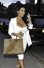 GRACE J TEAL Leaves Dakota Hotel in Manchester 04/16/2021