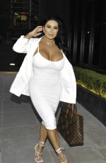 GRACE J TEAL Leaves Dakota Hotel in Manchester 04/16/2021