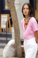 GRACE VALENTINE at a Photoshoot in New York 04/20/2021