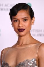 GUGU MBATHA-RAW at EE British Academy Film Awards in London 04/11/2021