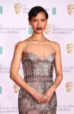 GUGU MBATHA-RAW at EE British Academy Film Awards in London 04/11/2021