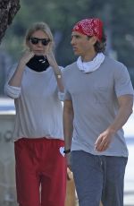 GWYNETH PALTROW Out in Brentwood 04/18/2021