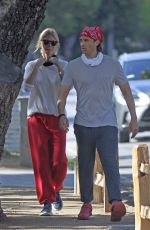 GWYNETH PALTROW Out in Brentwood 04/18/2021