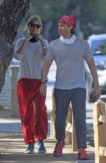 GWYNETH PALTROW Out in Brentwood 04/18/2021