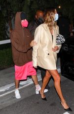 HAILEY and Justin BIEBER at San Vicente Bungalows in West Hollywood 03/31/2021