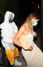 HAILEY and Justin BIEBER Leaves Giorgio Baldi in Los Angeles 04/02/2021