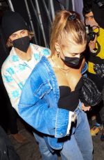 HAILEY and Justin BIEBER Leaves The Nice Guy in Los Angeles 04/08/2021