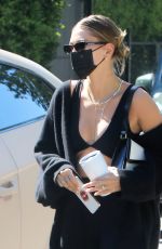 HAILEY BIEBER and KENDALL JENNER at a Workout Session in Los Angeles 04/07/2021