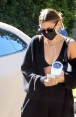 HAILEY BIEBER and KENDALL JENNER at a Workout Session in Los Angeles 04/07/2021