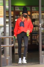 HAILEY BIEBER Out and About in West Hollywood 04/13/2021