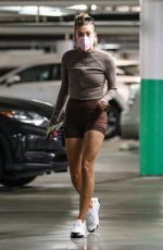 HAILEY BIEBER Out in Santa Monica 04/02/2021