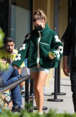 HAILEY BIEBR Out for Drink in West Hollywood 04/03/2021
