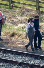 HAYLEY ATWELL on the Set of Mission Impossible 7 in York 04/20/2021