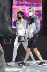 HAYLEY ERBER Heading to Myodetox in West Hollywood 04/16/2021