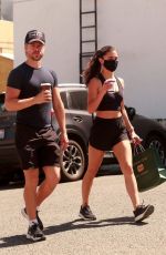 HAYLEY ERBERT Heading to a Gym in Studio City 04/03/2021
