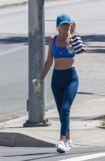 HAYLEY ROBERTS in Tights Out in Calabasas 04/08/2021