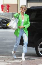 HEIDI KLUM Arrives on the Set of America