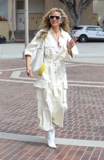 HEIDI KLUM Arrives on the Set of America