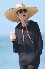 HEIDI KLUM Out at a Beach in Los Angeles 04/08/2021