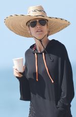 HEIDI KLUM Out at a Beach in Los Angeles 04/08/2021