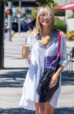 HEIDI KLUM Out in Los Angeles 04/28/2021