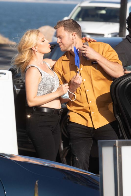 HEIDI MONTAG and Spencer Pratt Out Kissing in Malibu 04/26/2021