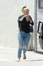 HEIDI MONTAG Out for Juice in Los Angeles 04/26/2021