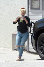 HEIDI MONTAG Out for Juice in Los Angeles 04/26/2021