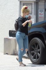 HEIDI MONTAG Out for Juice in Los Angeles 04/26/2021