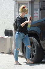 HEIDI MONTAG Out for Juice in Los Angeles 04/26/2021