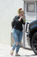 HEIDI MONTAG Out for Juice in Los Angeles 04/26/2021