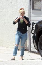 HEIDI MONTAG Out for Juice in Los Angeles 04/26/2021