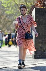HELENA BONHAM CARTER Out in London 03/30/2021