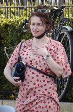 HELENA BONHAM CARTER Out in London 03/30/2021