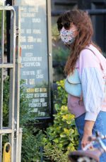 HELENA CHRISTENSEN Arrives at Her Home in New York 04/05/2021