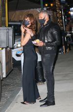 HELENA CHRISTENSEN Out to Celebrates Gigi