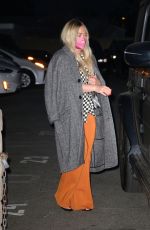HILARY DUFF at Matsuhisa Restaurant in Beverly Hills 04/23/2021