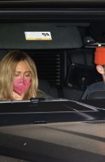 HILARY DUFF at Matsuhisa Restaurant in Beverly Hills 04/23/2021