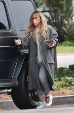 HILARY DUFF Out and About in Studio City 04/21/2021